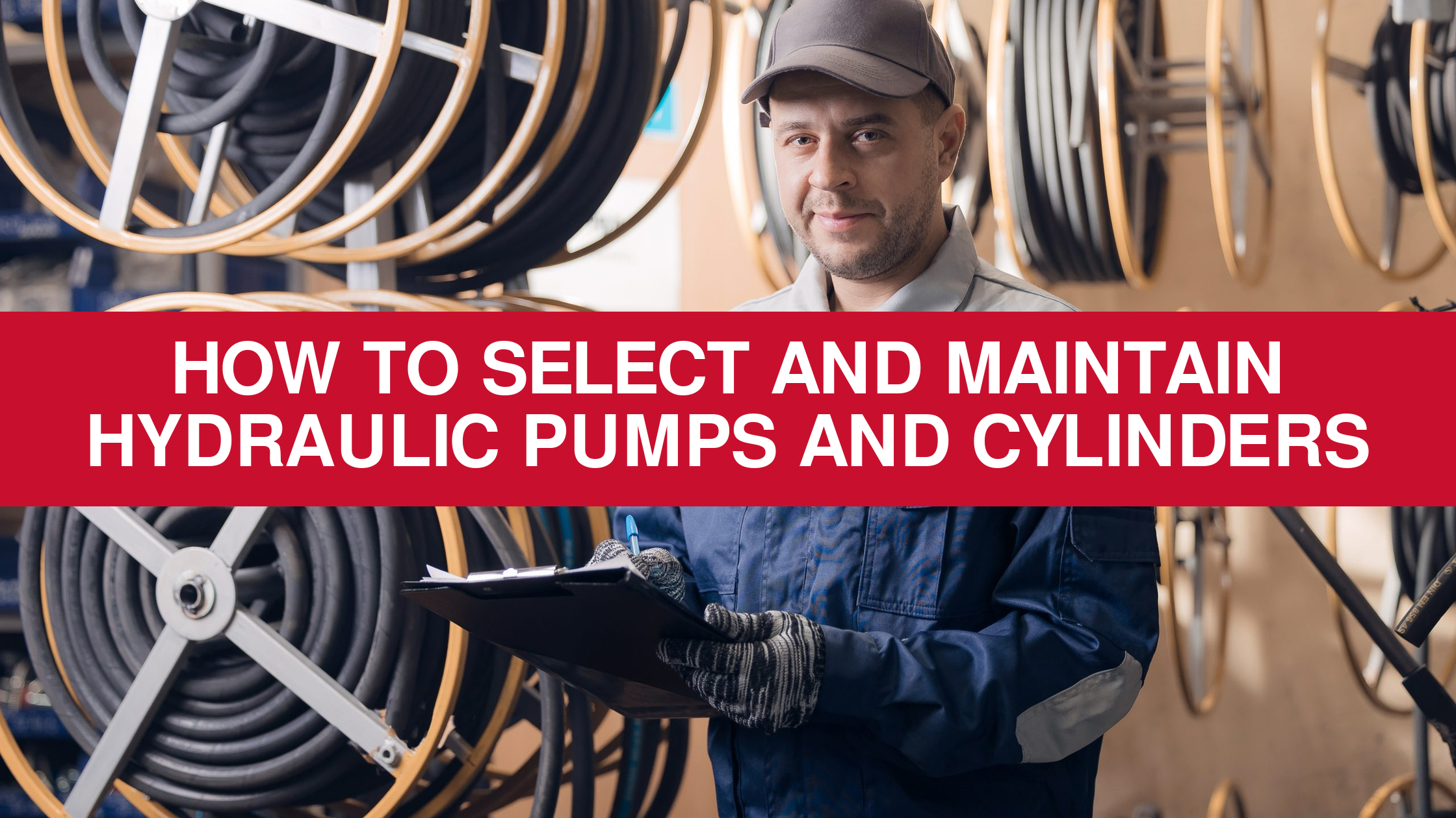 How to select and maintain hydraulic pumps and cylinders - Flickinger Machine
